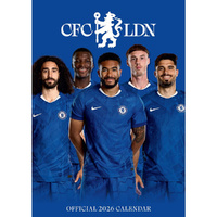 2026 Calendar Chelsea FC Official A3 Vertical Wall, Danilo D75467