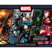 2026 Calendar Marvel Day-to-Day Boxed, Danilo I75900