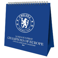 2026 Calendar Chelsea FC Official Single-View Desk Easel, Danilo D76365