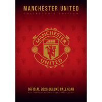 2026 Calendar Manchester United FC Collector's Edition Official A3 Deluxe Wall, Danilo D76624