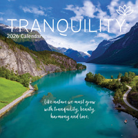 2026 Calendar Tranquility Square Wall, The Gifted Stationery GSC26051
