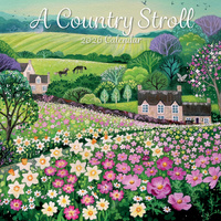 2026 Calendar A Country Stroll Square Wall, The Gifted Stationery GSC26124