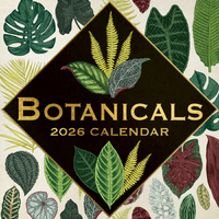 2026 Calendar Botanicals Square Wall, The Gifted Stationery GSC26131