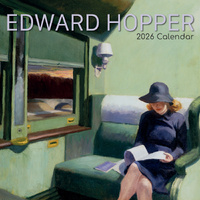 2026 Calendar Edward Hopper Square Wall, The Gifted Stationery GSC26140