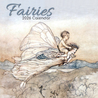 2026 Calendar Fairies Square Wall, The Gifted Stationery GSC26142