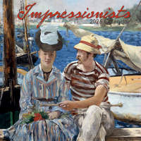 2026 Calendar Impressionists Square Wall, The Gifted Stationery GSC26147