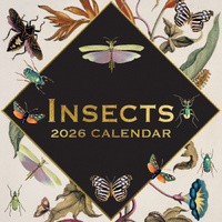 2026 Calendar Insects Square Wall, The Gifted Stationery GSC26148