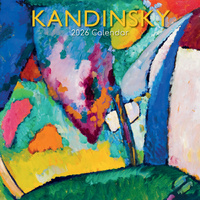 2026 Calendar Kandinsky Square Wall, The Gifted Stationery GSC26149