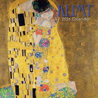 2026 Calendar Klimt Square Wall, The Gifted Stationery GSC26150