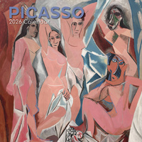 2026 Calendar Picasso Square Wall, The Gifted Stationery GSC26155