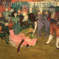 2026 Calendar Toulouse-Lautrec Square Wall, The Gifted Stationery GSC26163