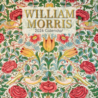 2026 Calendar William Morris Square Wall, The Gifted Stationery GSC26168