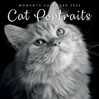 2026 Calendar Moments Cat Portraits Square Wall, The Gifted Stationery GSC26170