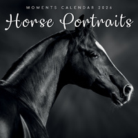 2026 Calendar Moments Horse Portraits Square Wall, The Gifted Stationery GSC26173