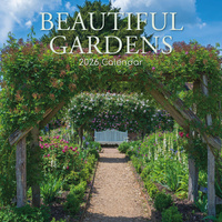 2026 Calendar Beautiful Gardens Square Wall, The Gifted Stationery GSC26177
