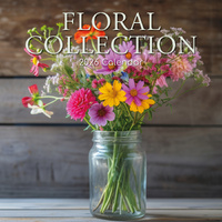 2026 Calendar Floral Collection Square Wall, The Gifted Stationery GSC26185