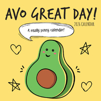 2026 Calendar Avo Great Day Square Wall, The Gifted Stationery GSC26204