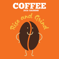 2026 Calendar Coffee Square Wall, The Gifted Stationery GSC26209