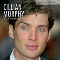 2026 Calendar 100% Unofficial Cillian Murphy Square Wall, The Gifted Stationery GSC26238