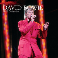 2026 Calendar 100% Unofficial David Bowie Square Wall, The Gifted Stationery GSC26239