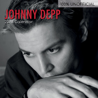 2026 Calendar 100% Unofficial Johnny Depp Square Wall, The Gifted Stationery GSC26243