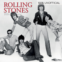 2026 Calendar 100% Unofficial Rolling Stones Square Wall, The Gifted Stationery GSC26249