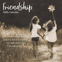 2026 Calendar Friendship Square Wall, The Gifted Stationery GSC26260