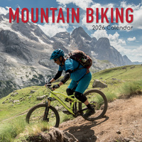 2026 Calendar Mountain Biking Square Wall, The Gifted Stationery GSC26263