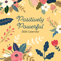 2026 Calendar Positively Powerful Square Wall, The Gifted Stationery GSC26264