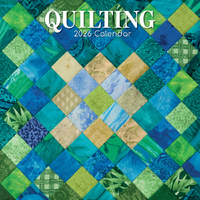 2026 Calendar Quilting Square Wall, The Gifted Stationery GSC26265