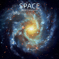2026 Calendar Space Square Wall, The Gifted Stationery GSC26280