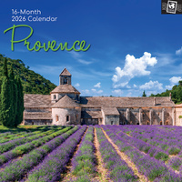 2026 Calendar Passport Collection Provence 16-Month Square Wall, The Gifted Stationery GSC26309