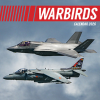 2026 Calendar Warbirds Square Wall, The Gifted Stationery GSC26410