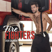 2026 Calendar Firefighters Square Wall, The Gifted Stationery GSC26413