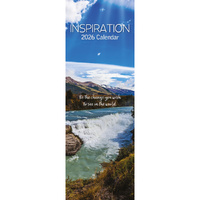 2026 Calendar Inspiration Slim Wall, The Gifted Stationery GSC26434