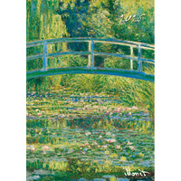 2026 Planner Monet A5 Week to View Padded, The Gifted Stationery GSC26471