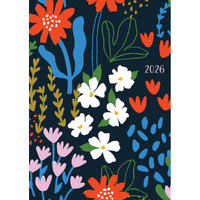 2026 Planner Summer Nights A5 Week to View Padded, The Gifted Stationery GSC26477