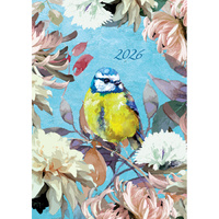 2026 Planner Symphony A5 Week to View Padded, The Gifted Stationery GSC26478