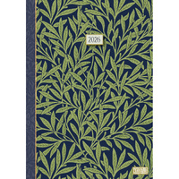 2026 Planner William Morris Willow Bough A5 Week to View Padded, The Gifted Stationery GSC26485