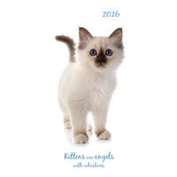 2026 Planner Cute Kittens Pocket Week to View, The Gifted Stationery GSC26496