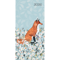 2026 Planner Foxy Tales Pocket Week to View, The Gifted Stationery GSC26502