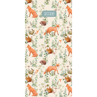 2026 Planner Woodland Ramble Pocket Week to View, The Gifted Stationery GSC26528