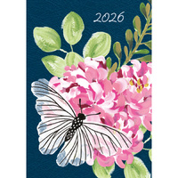 2026 Planner Flutter A6 Week to View Flexi, The Gifted Stationery GSC26530