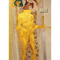 2026 Planner Klimt A6 Week to View Flexi, The Gifted Stationery GSC26530