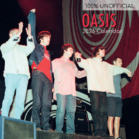 2026 Calendar 100% Unofficial Oasis Square Wall, The Gifted Stationery GSC26548
