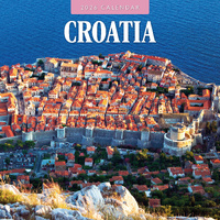 2026 Calendar Croatia 16-Month Square Wall, Red Robin RR261313