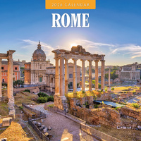 2026 Calendar Rome 16-Month Square Wall, Red Robin RR261328