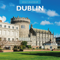 2026 Calendar Dublin 16-Month Square Wall, Red Robin RR261339