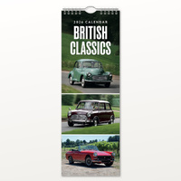 2026 Calendar British Classics Slim Wall, Red Robin RR263064
