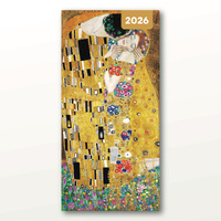 2026 Diary Klimt Pocket Week to View, Red Robin RR266032